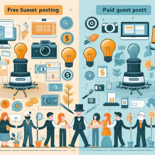 Comparison Free Guest Posting vs. Paid Guest Posts