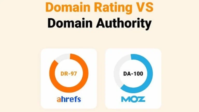 Domain Rating vs Domain Authority